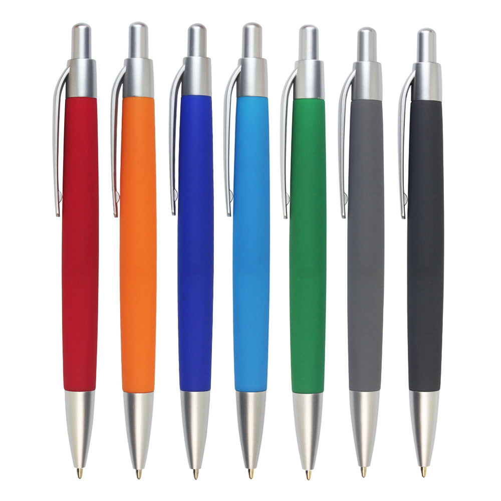 Promo Click-Action Plastic Ballpoint Pen - Single Color or Full Color Printed