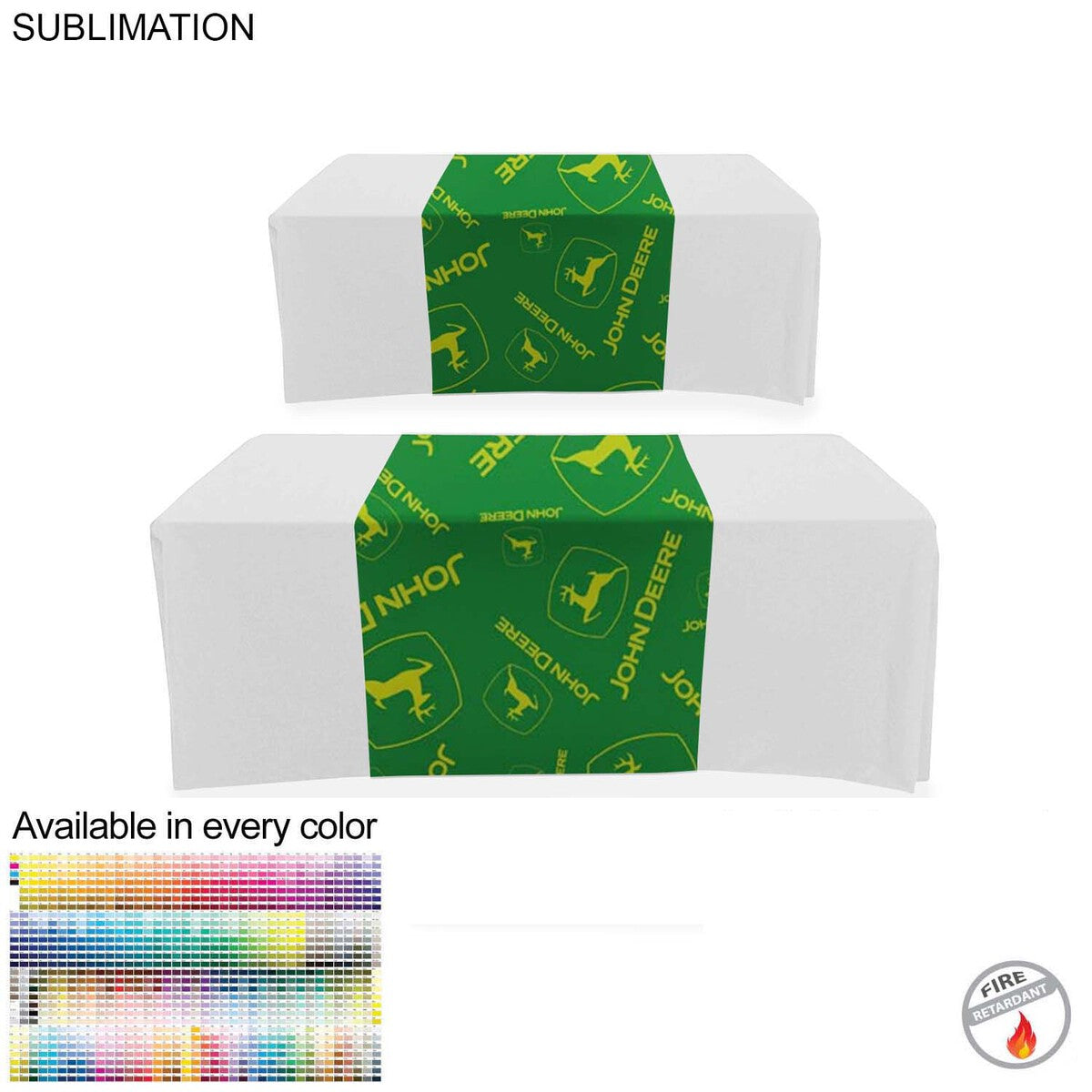 Sublimated Table Runner - Various Sizes and Styles