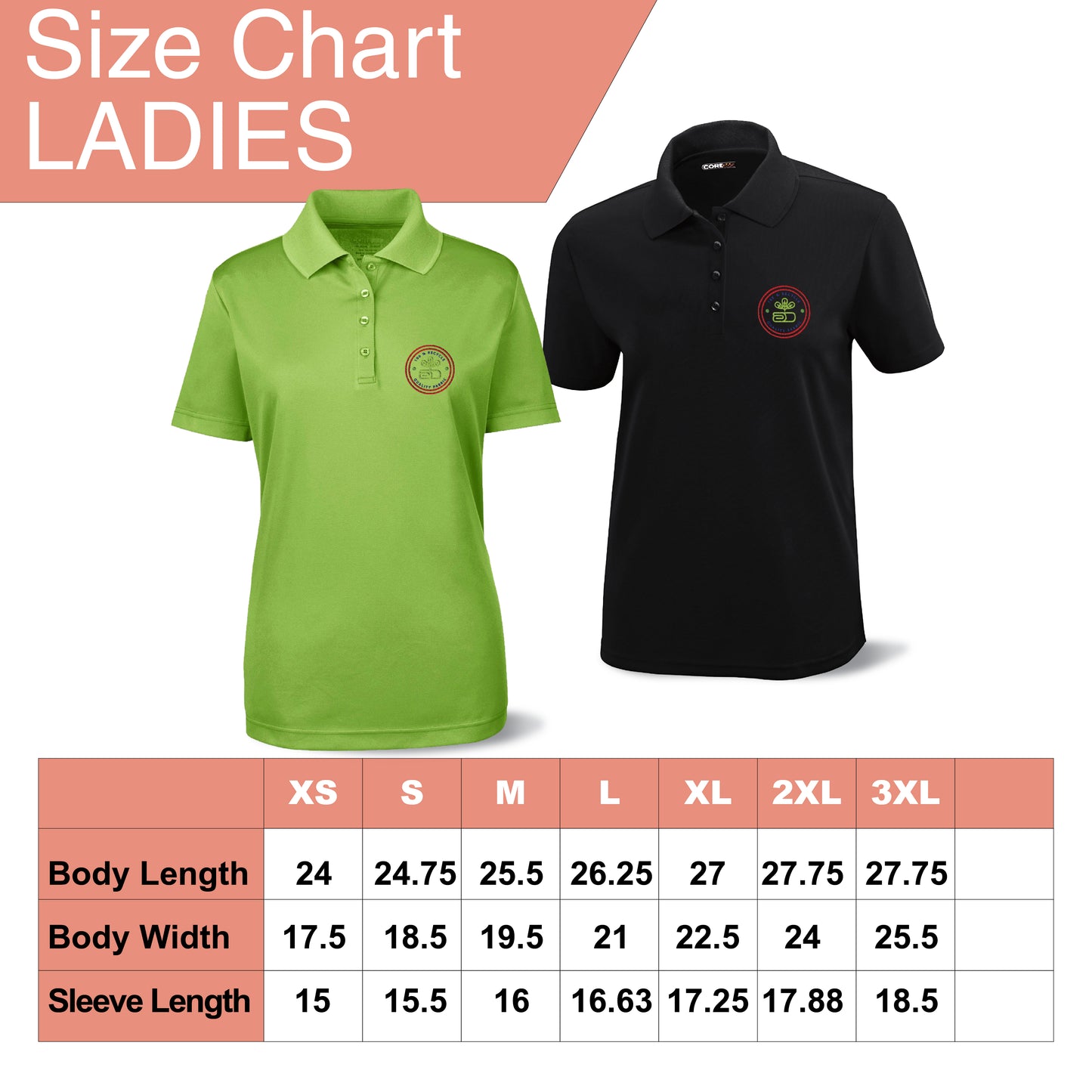 Core365 Ladies' Origin Performance Piqué Polo 78181 - Embroidered