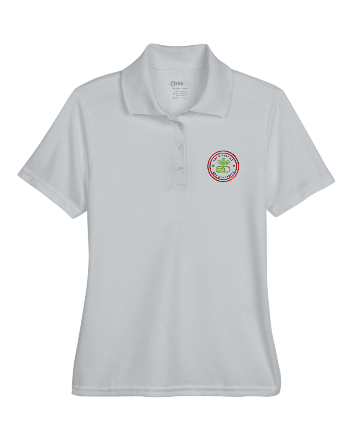 Core365 Ladies' Origin Performance Piqué Polo 78181 - Embroidered