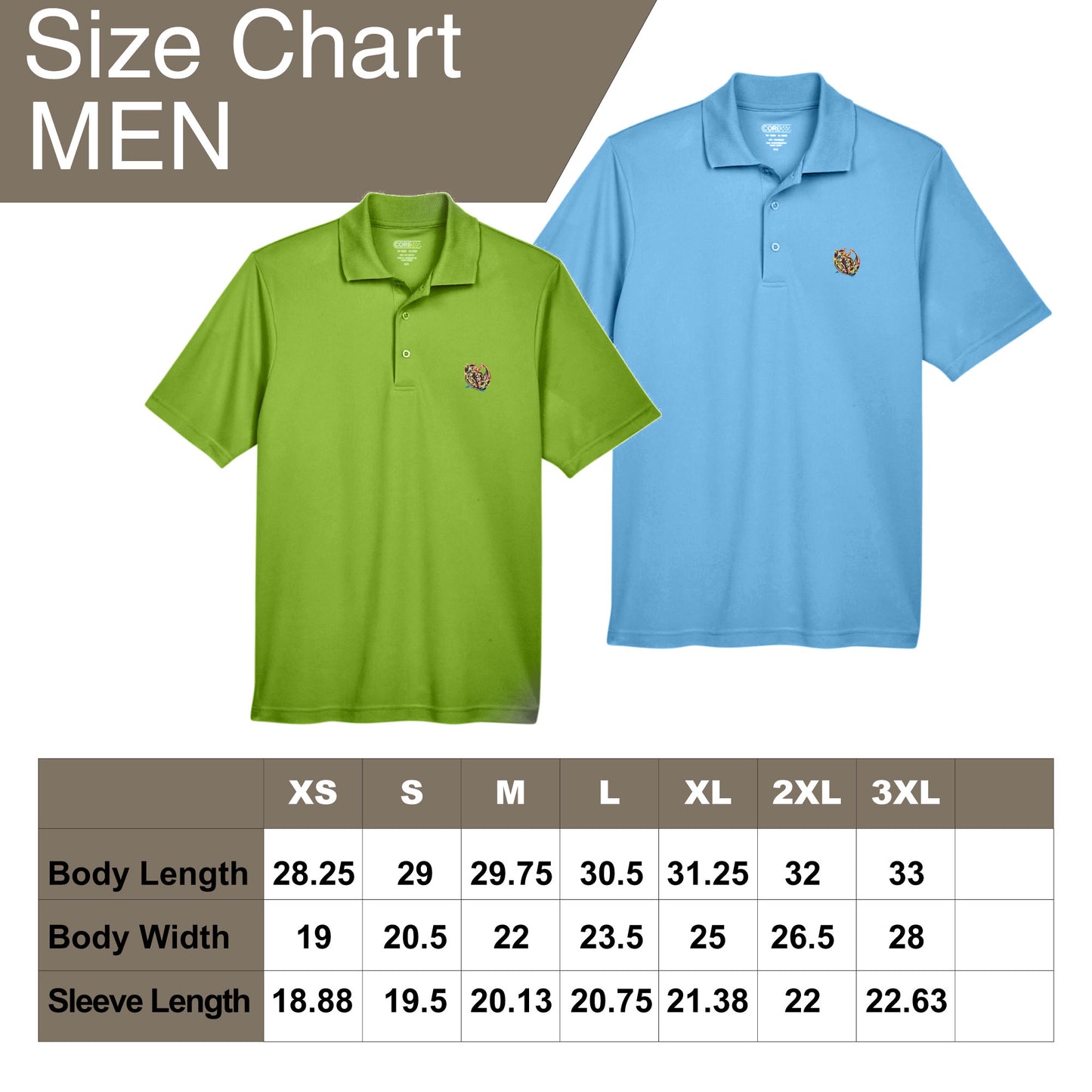 Core365 Men's Origin Performance Piqué Polo 88181 - Embroidered