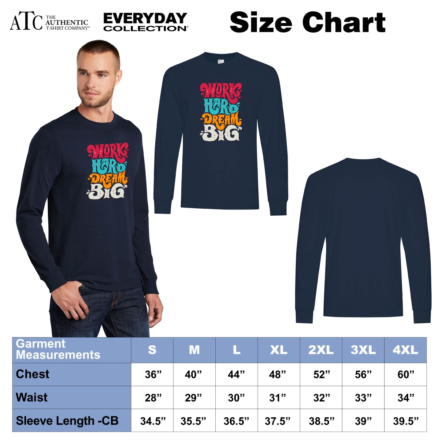 ATC™ EVERYDAY COTTON BLEND LONG SLEEVE TEE