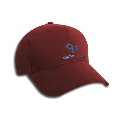 Constructed Mid Weight Brushed Cotton Twill Cap - Logo Embroidered