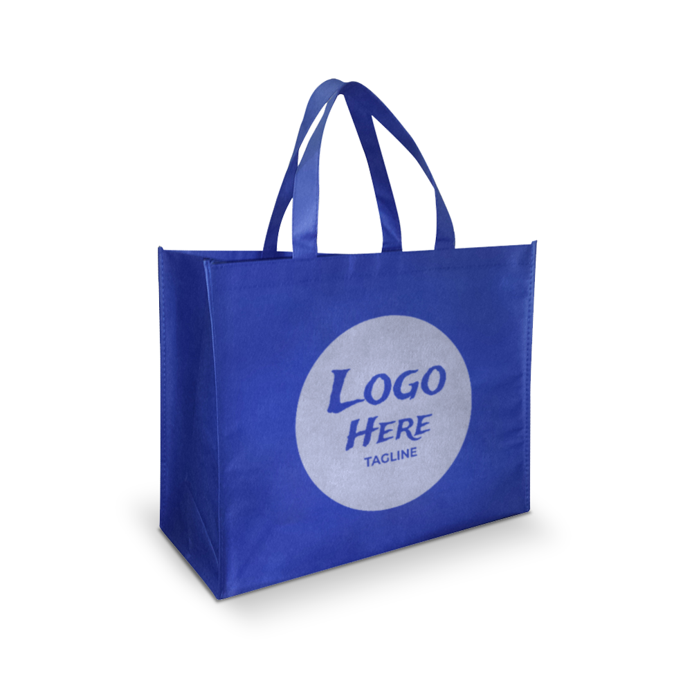 Jumbo Size Promotional Non-woven Bags 80gsm 18"W x 8"D x 14"H