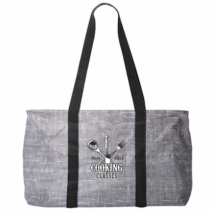 Bohemian Non-Woven Collapsible Tote 18″ W x 11 1/2″ H x 11″ D