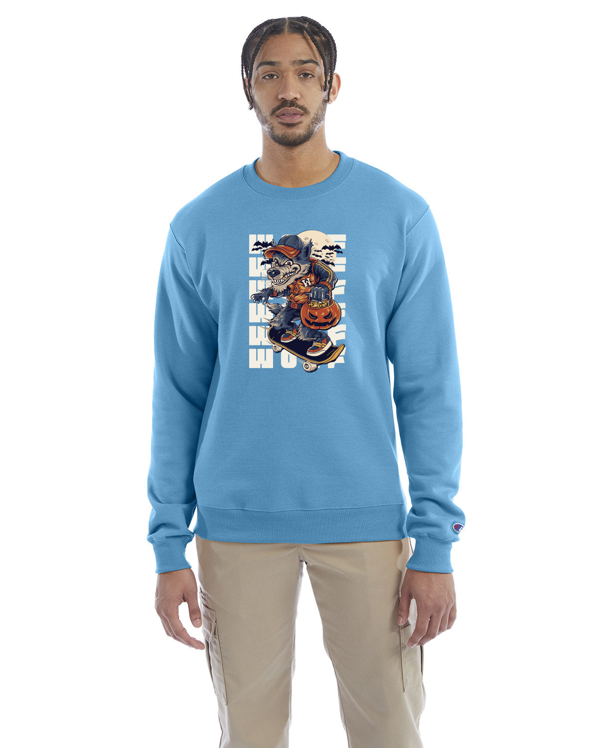 Champion Adult Powerblend® Crewneck Sweatshirt S600