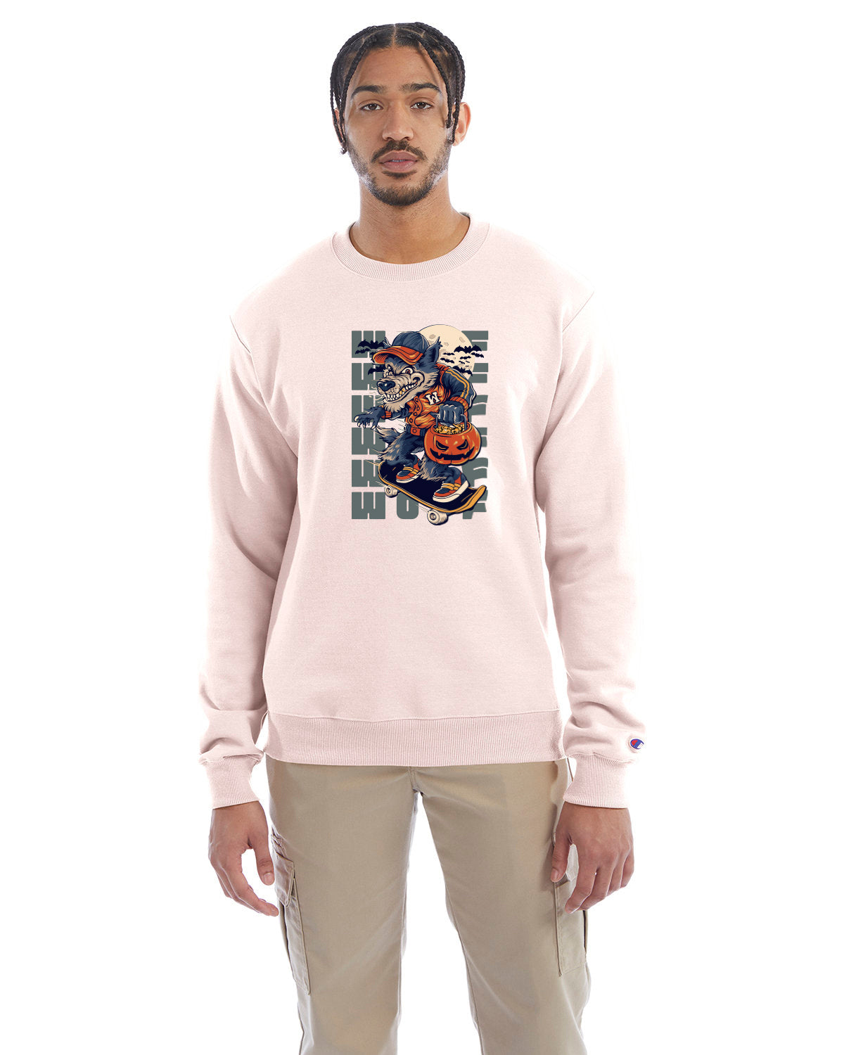 Champion Adult Powerblend® Crewneck Sweatshirt S600