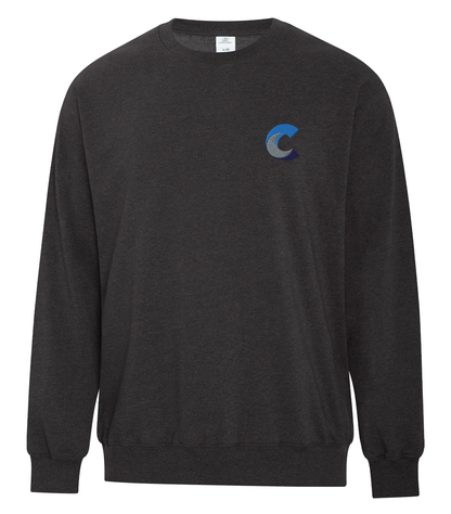 ATC™ EARTH WASH™ TOURBILLON FLEECE CREWNECK SWEATSHIRT - Embroidered