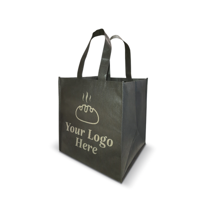 Bakery Box Size Non-Woven Bag 80gsm 11”W x 11"D x 13”H