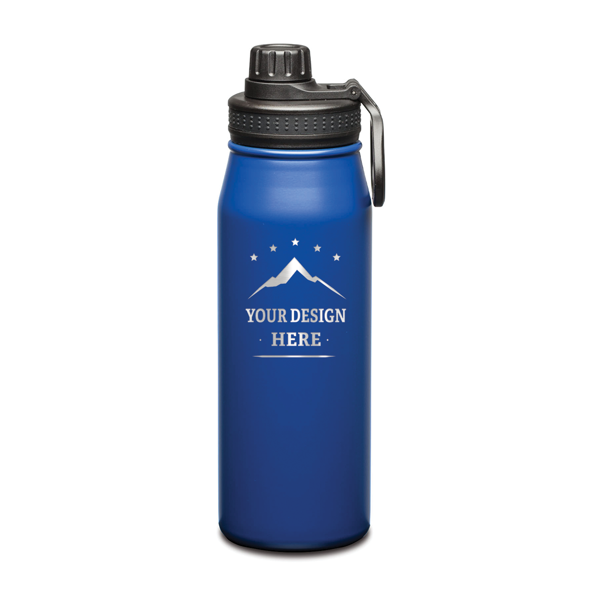 Cienega SS Double Wall Vacuum Insulated Water Bottle w/ Twist Chug Lid 27oz - Laser Engraving Logo - 12pcs to Start