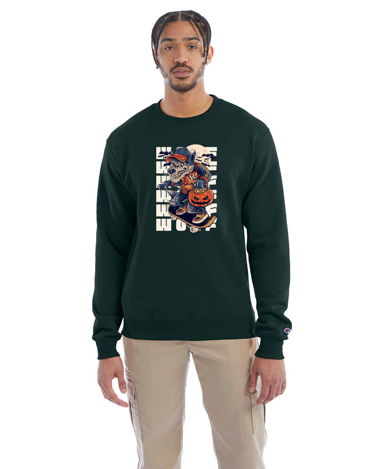 Champion Adult Powerblend® Crewneck Sweatshirt S600