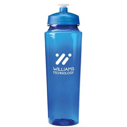 24 Oz. Polysure™ Measure Bottle - Single Color Printing Logo