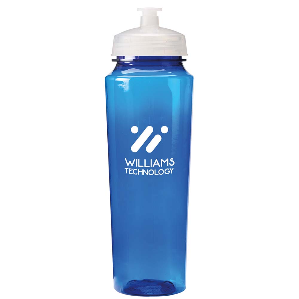 24 Oz. Polysure™ Measure Bottle - Single Color Printing Logo