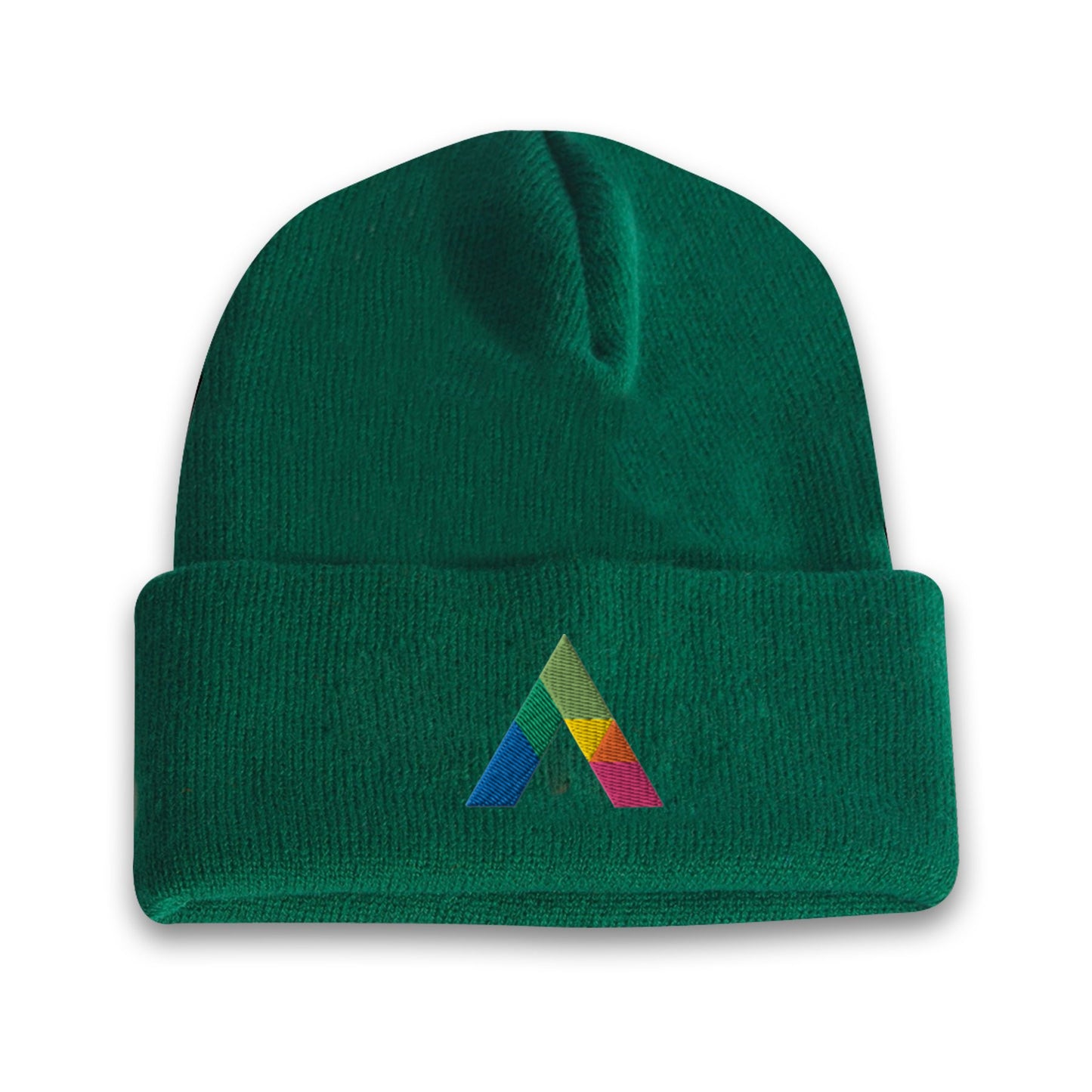 Acrylic Roll Up Knit Toque Beanie - Logo Embroidered