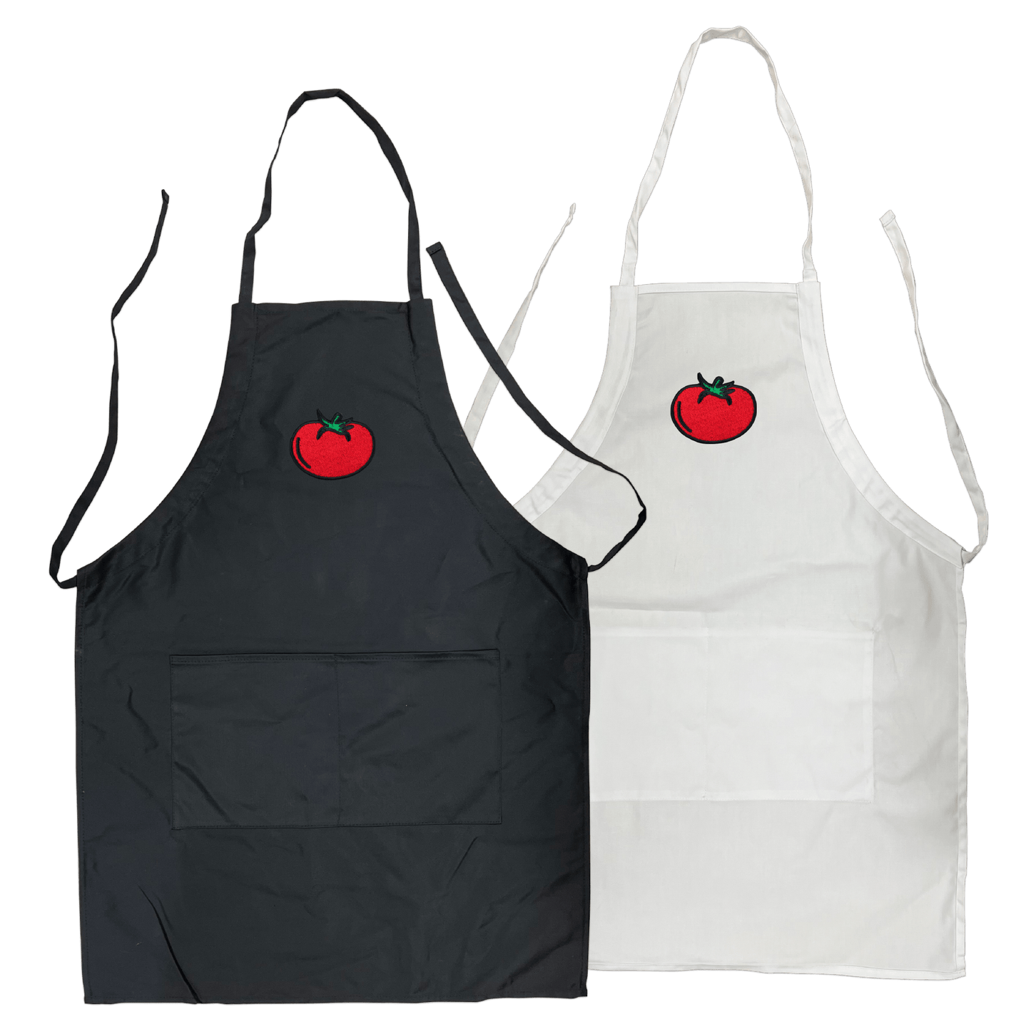 Polyester-Cotton Apron 22.5”W x 30” H - Logo Embroidered