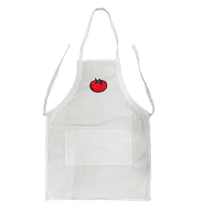 Polyester-Cotton Apron 22.5”W x 30” H - Logo Embroidered