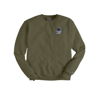 Champion Adult Powerblend® Crewneck Sweatshirt S600 - Embroidered