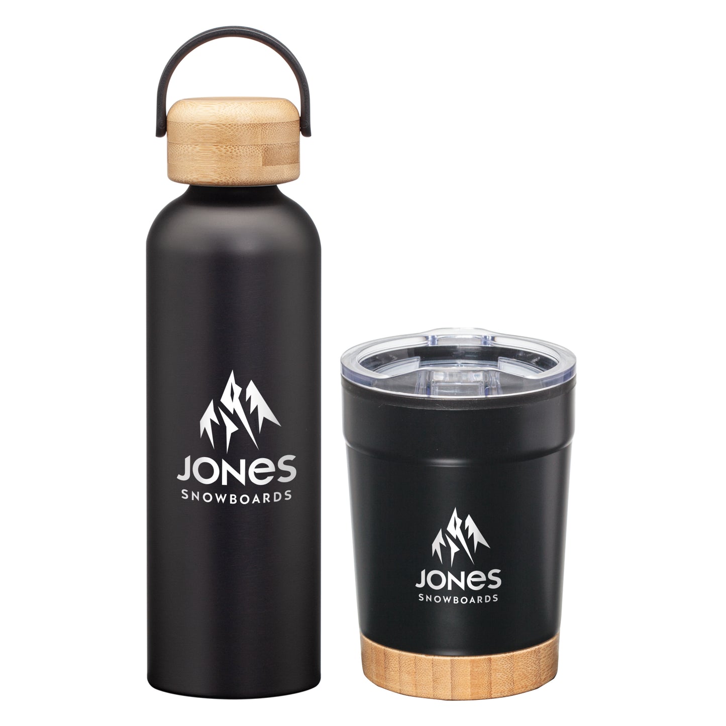 Bambus Bottle & Tumbler Gift Set - Screen Print (Gift Box Includes)