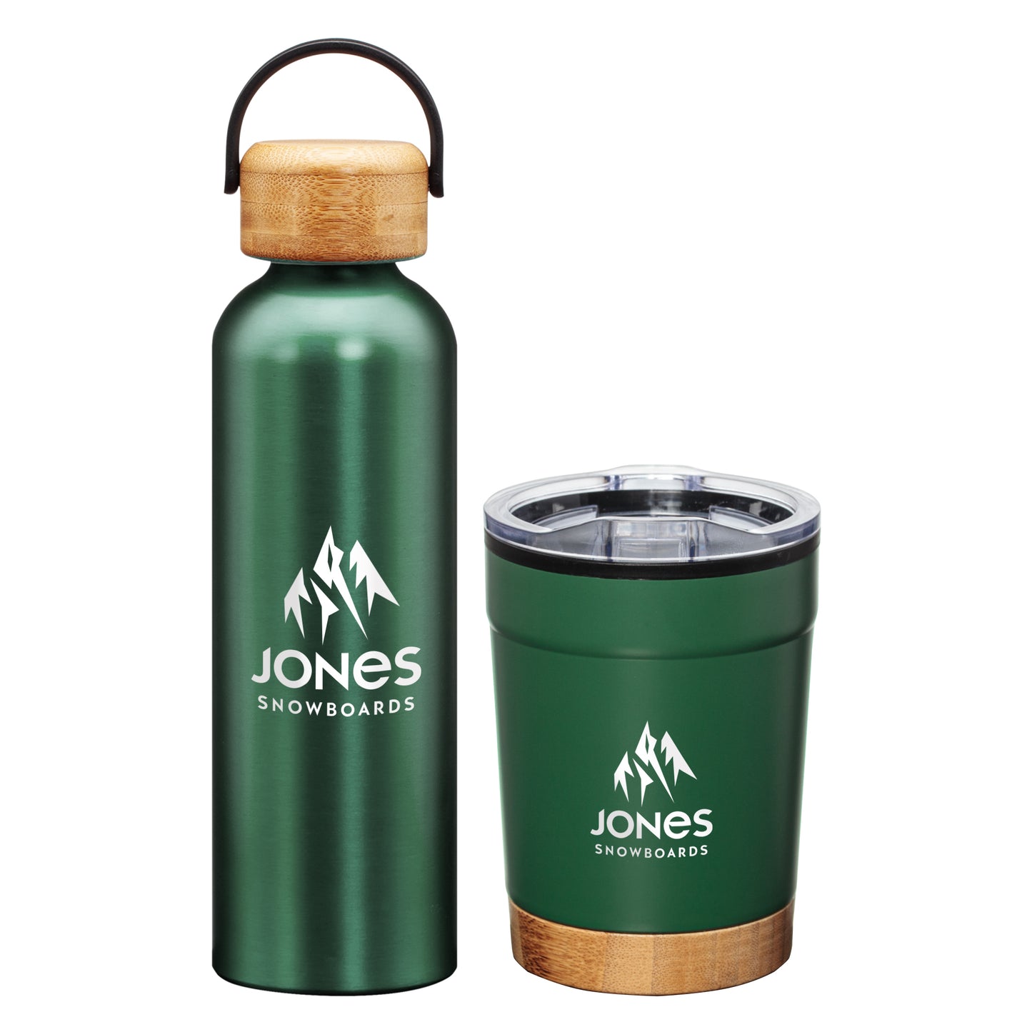 Bambus Bottle & Tumbler Gift Set - Screen Print (Gift Box Includes)