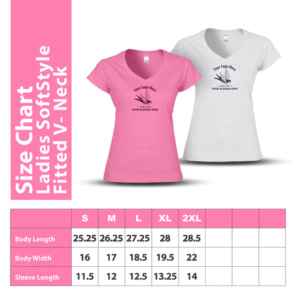 Gildan Ladies' SoftStyle Fitted V-Neck T-Shirt G64VL