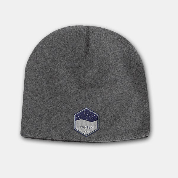 Deluxe Fleece Beanie - Logo Embroidered