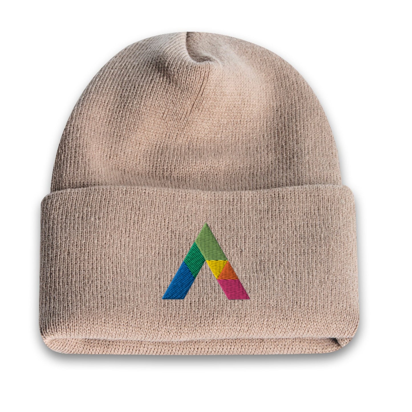 Acrylic Roll Up Knit Toque Beanie - Logo Embroidered