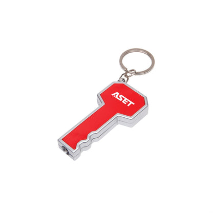 Key LED Flashlight / Keychain - Single or Full Color Logo Printing