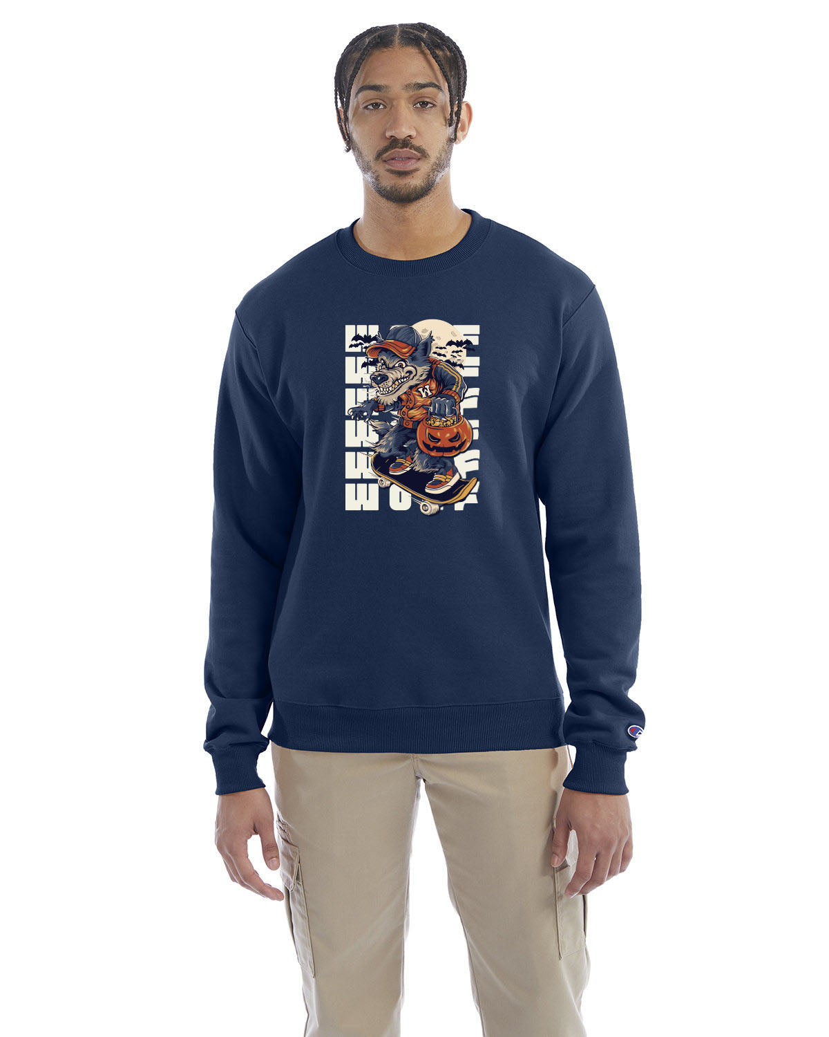 Champion Adult Powerblend® Crewneck Sweatshirt S600