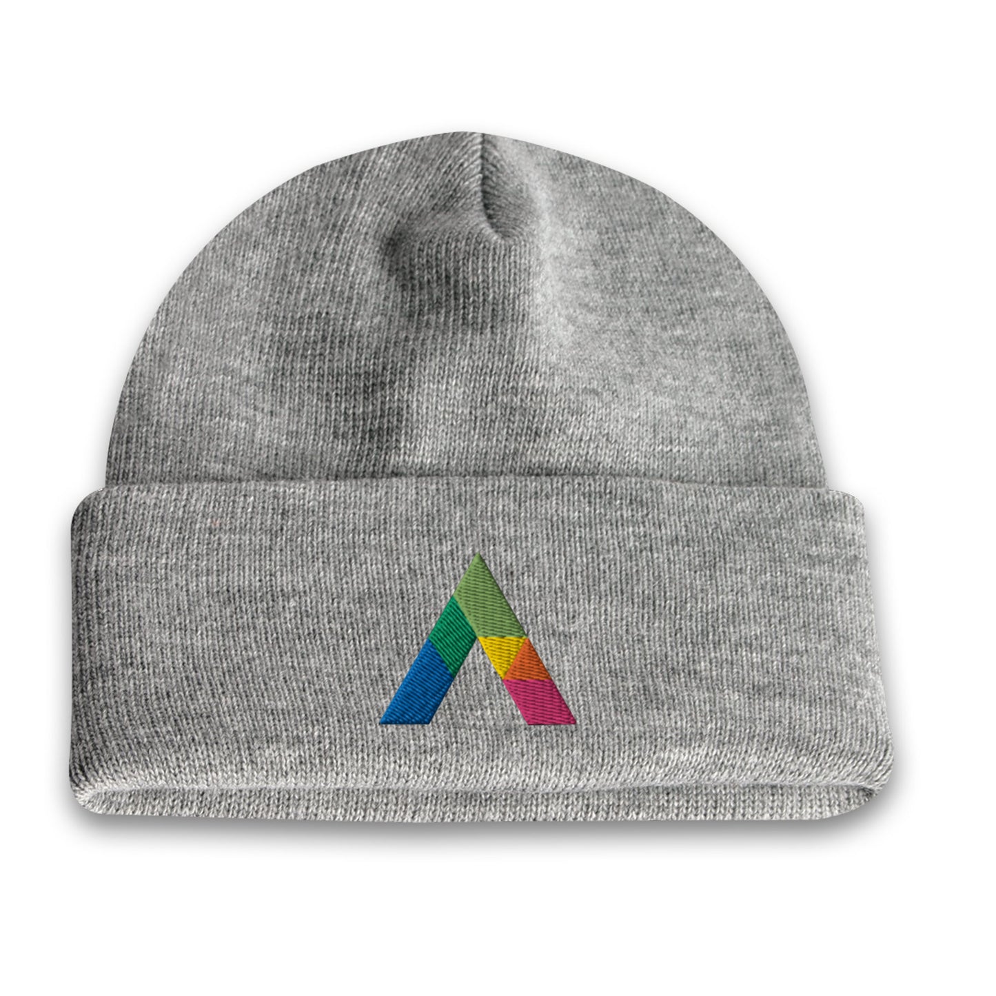 Acrylic Roll Up Knit Toque Beanie - Logo Embroidered