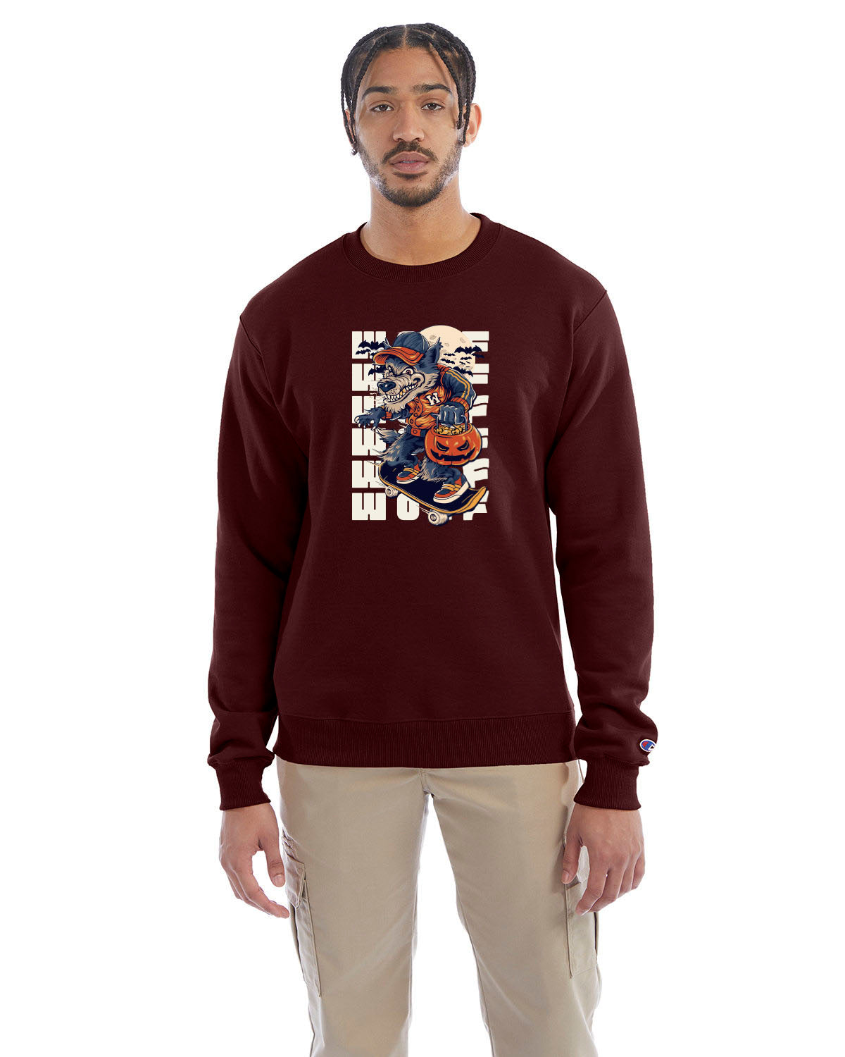 Champion Adult Powerblend® Crewneck Sweatshirt S600