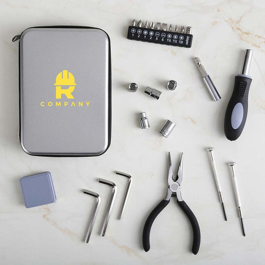 Workit 24Pcs Tool Kit - Single Color Logo Printing