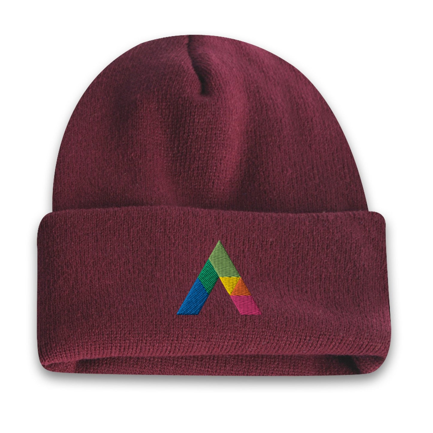 Acrylic Roll Up Knit Toque Beanie - Logo Embroidered