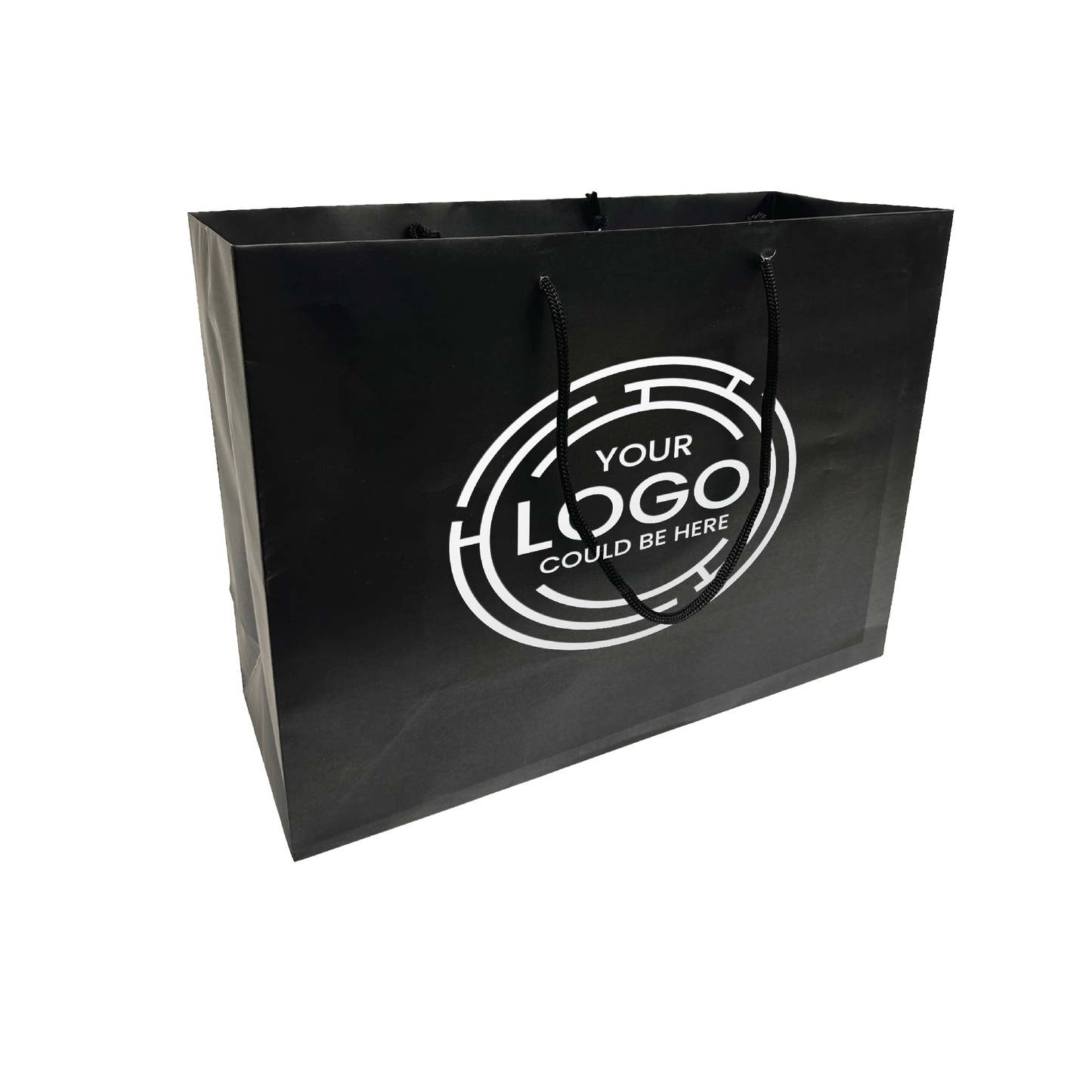 Matte Laminated Paper Euro Tote 157gsm -16"W x 6"D x 12”H