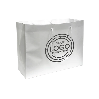 Matte Laminated Paper Euro Tote 157gsm -16"W x 6"D x 12”H