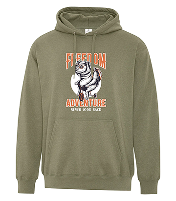 ATC™ EARTH WASH™ TOURBILLON FLEECE HOODED SWEATSHIRT