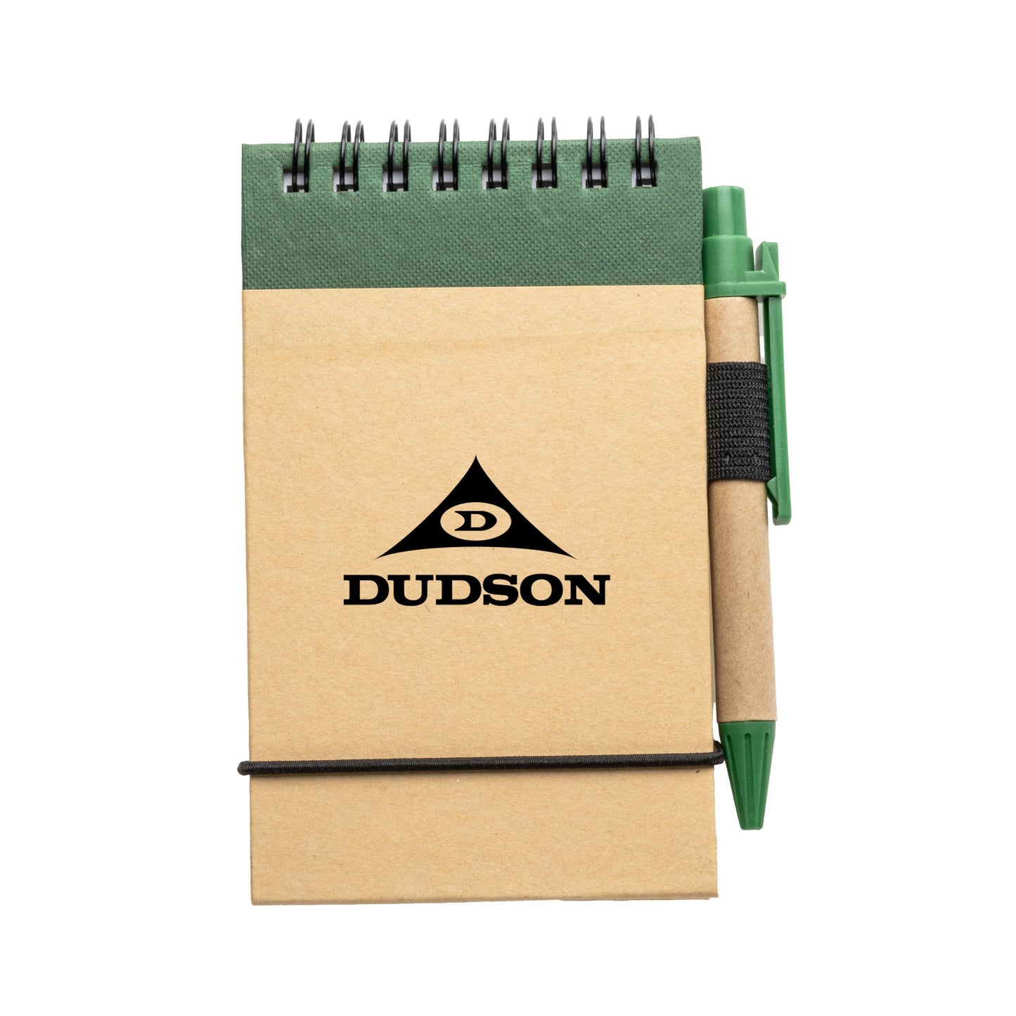 Recycled Flip-up Notepad and Pen Set - Single Color or Full Color Printed