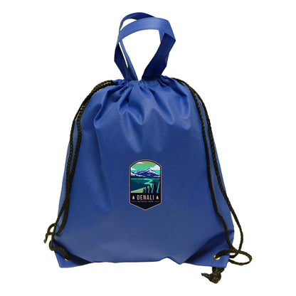 Sportsman Drawstring Backpack with Handle 14.75"W x 17"H - Various Color Options