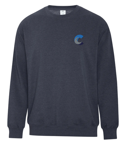 ATC™ EARTH WASH™ TOURBILLON FLEECE CREWNECK SWEATSHIRT - Embroidered