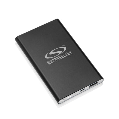 Slim Power Bank - Laser Engraved Logo