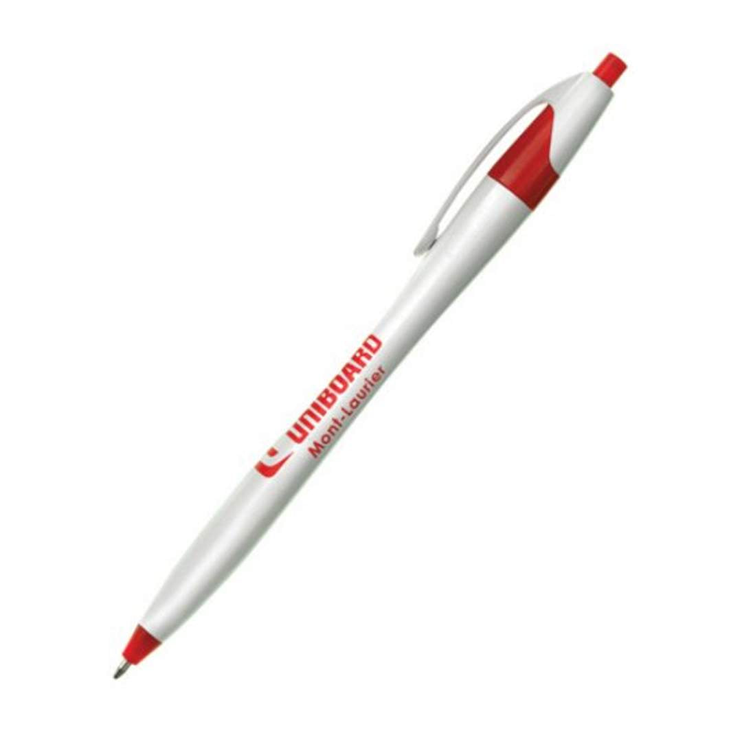 Verda Click-Action Plastic Ballpoint Pen - Single Colour or Full Color Printing