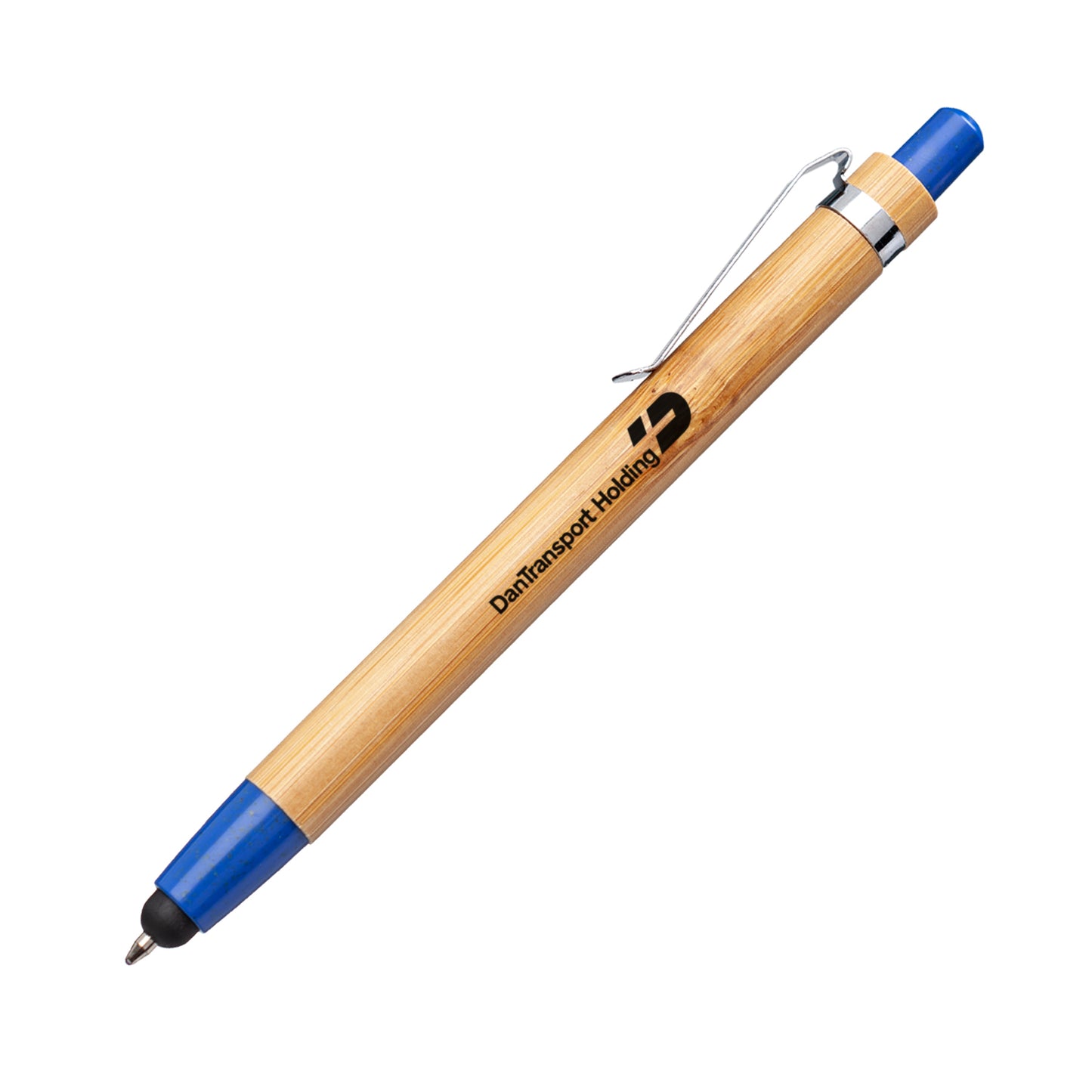 Twain Bamboo Pen & Stylus - Single Color or Full Color Printing