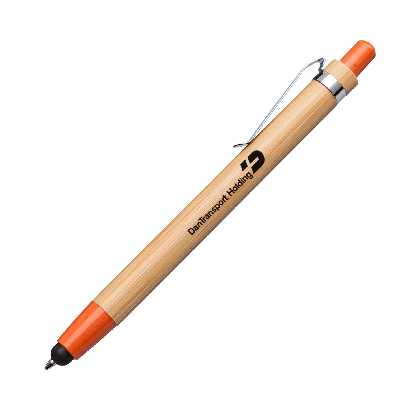 Twain Bamboo Pen & Stylus - Single Color or Full Color Printing