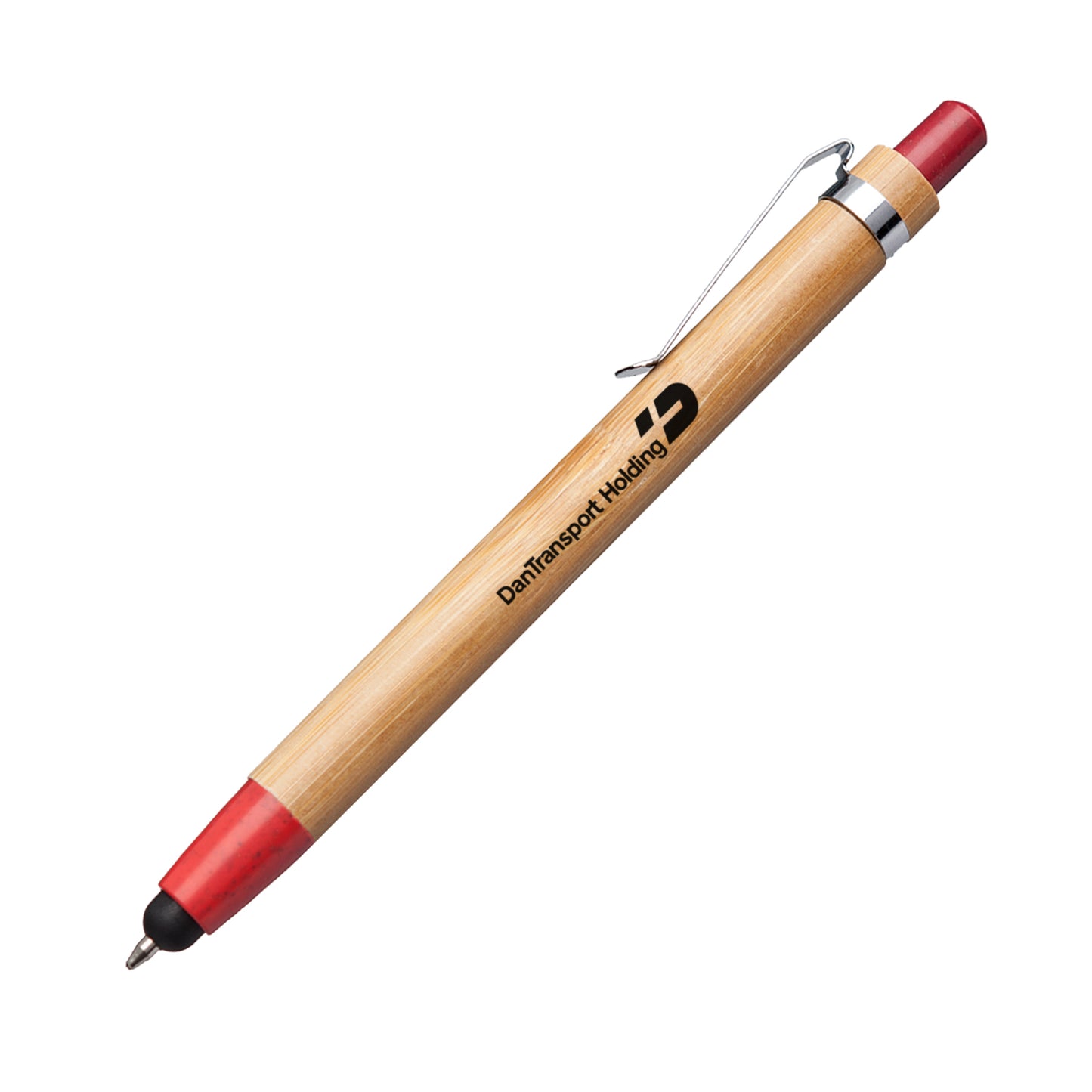 Twain Bamboo Pen & Stylus - Single Color or Full Color Printing