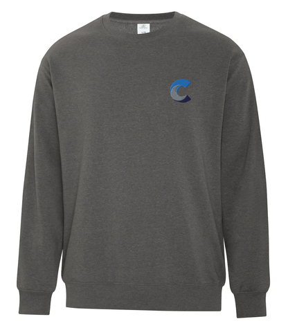 ATC™ EARTH WASH™ TOURBILLON FLEECE CREWNECK SWEATSHIRT - Embroidered