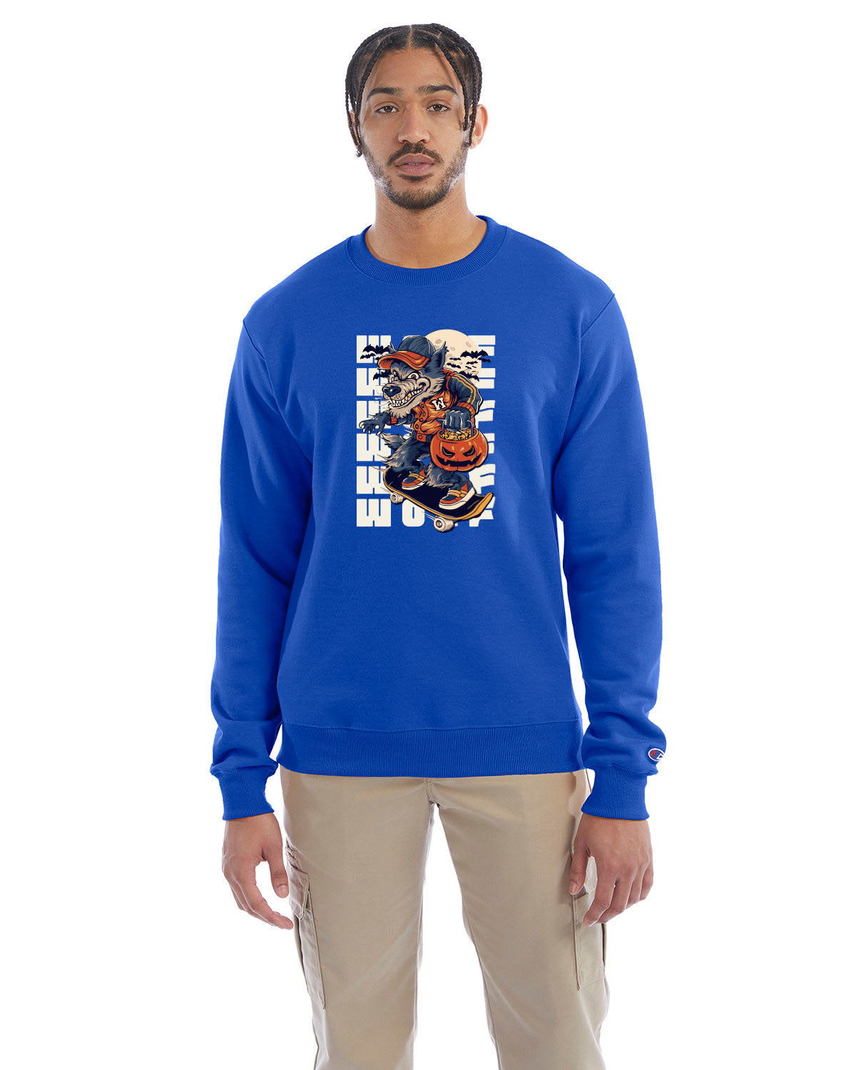 Champion Adult Powerblend® Crewneck Sweatshirt S600