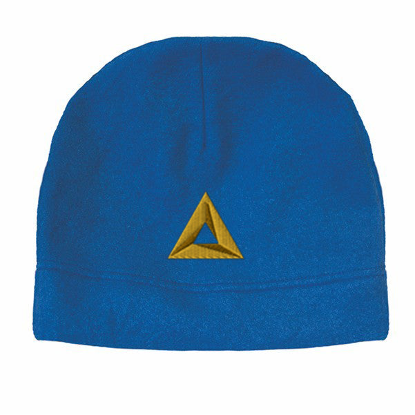 Hemmed Polar Fleece Beanie - Logo Embroidered