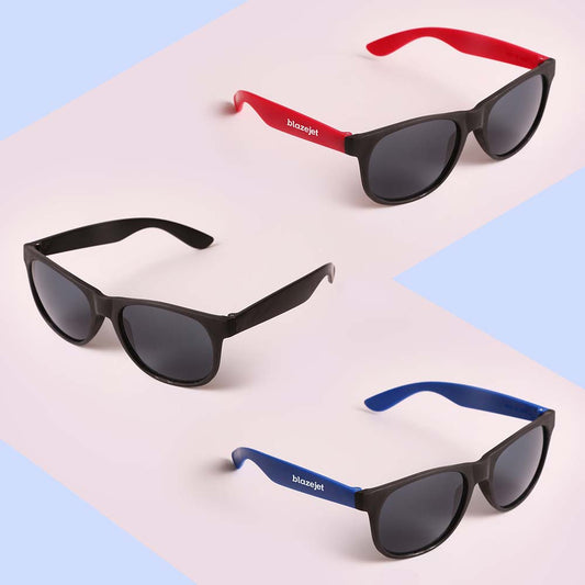 Sandy Banks Soft-Tone Sunglasses - Single Color Pad Printing Logo