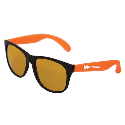 Franca Sunglasses With Tinted Lenses - Single Color Pad Printing Logo