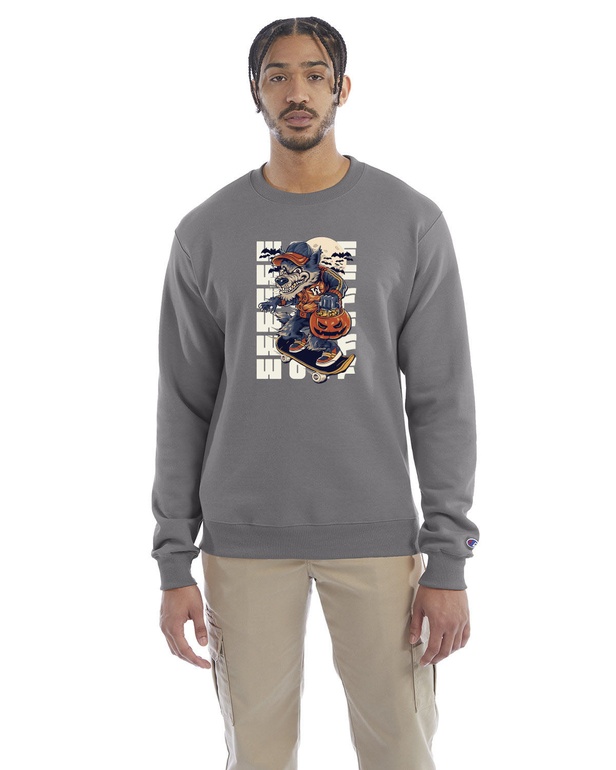 Champion Adult Powerblend® Crewneck Sweatshirt S600