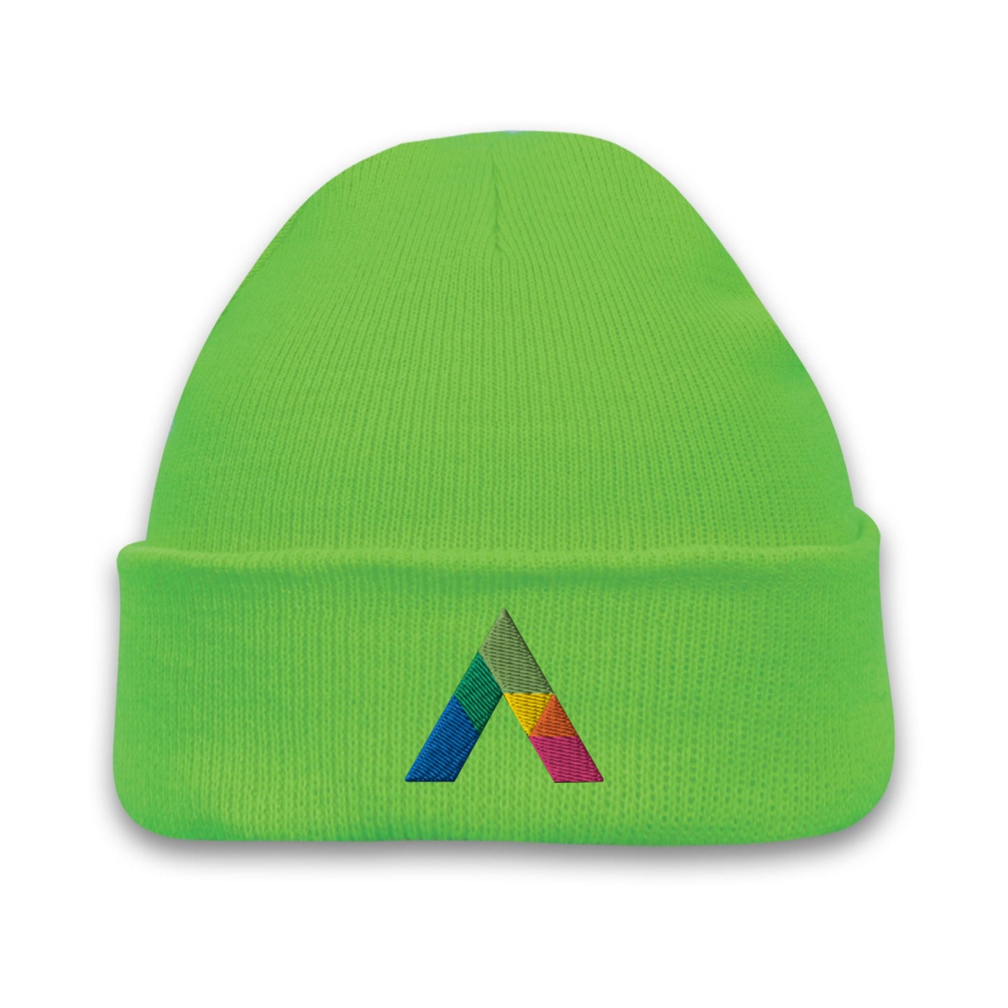 Acrylic Roll Up Knit Toque Beanie - Logo Embroidered